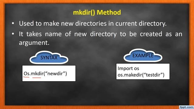 Directories in Python смотреть онлайн