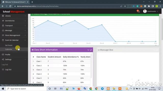 School management system project in PHP and MySQL смотреть онлайн