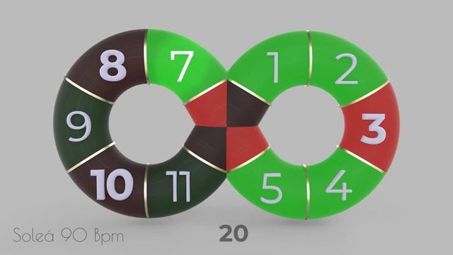 Solo compás (flamenco metronome) Soleá 90 Bpm смотреть онлайн