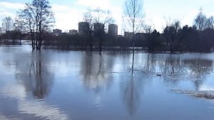 Паводок в Дубне 22.04.2013г