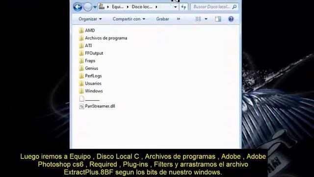 COMO AGREGAR FILTRO EXTRAER A PHOTOSHOP CS6 смотреть онлайн