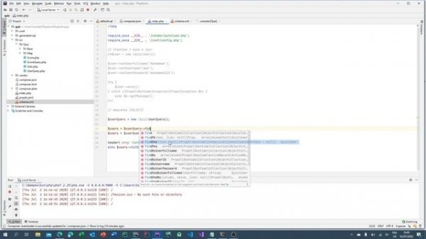 PHP REST Api using Propel ORM and Klein Router