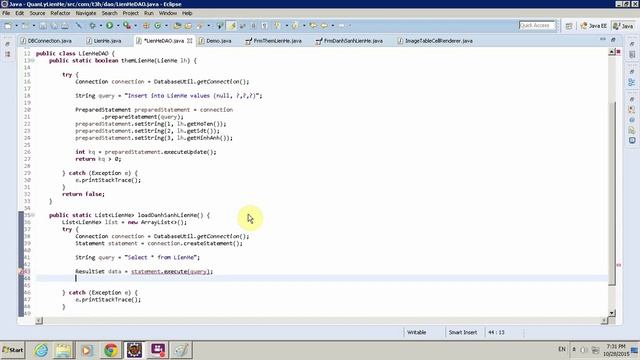 [Java] - Module 2 Chap6 Load danh sách liên hệ | Học lập trình смотреть онлайн