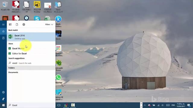 1 Buscar Excel 2016 en Windows 10 смотреть онлайн