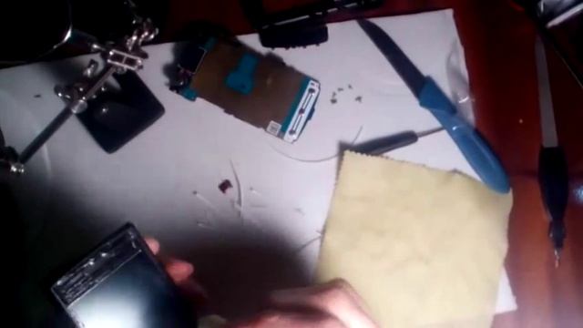 LG P520 - установка тачскрина