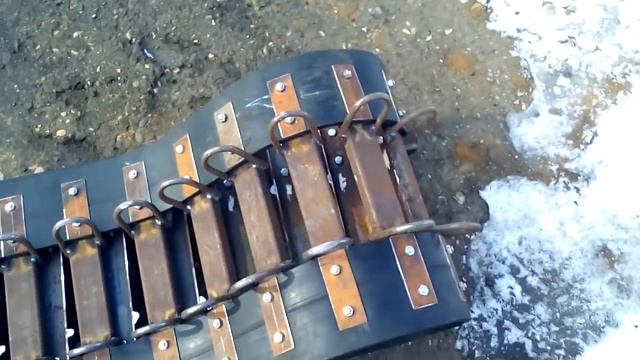 Сборка гусеницы для вездехода болотохода. смотреть онлайн