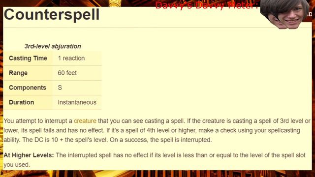 Davvy's D&D 5e Warlock Spell Guide
