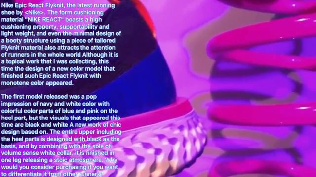 NIKE EPIC REACT FLYKNIT new color model смотреть онлайн