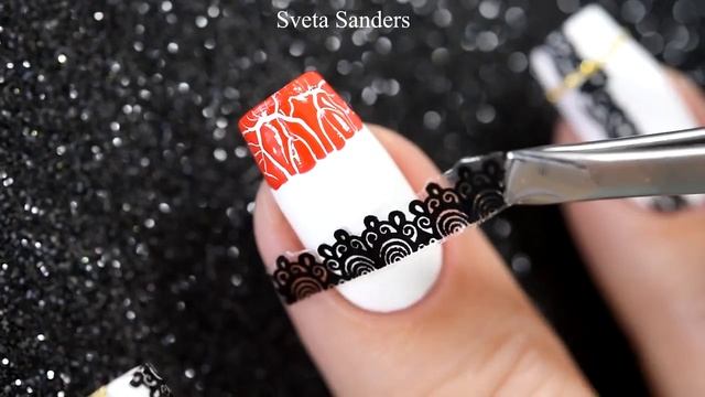 Red and White Nail Art / Дизайн ногтей с сочетанием белого и красного смотреть онлайн