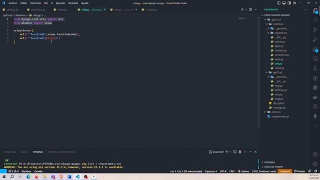 Crud REST con Django, Python y MongoDB смотреть онлайн