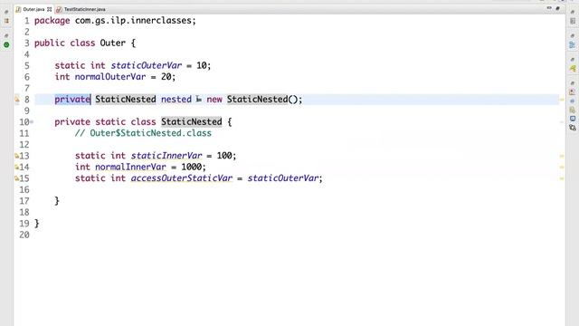 Core Java - Static Inner Class (With Ex: Singly Linked List) смотреть онлайн