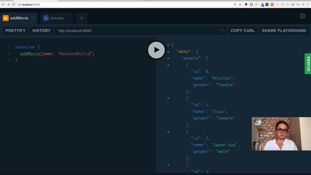 나의 첫번째 GraphQL서버 만들기 #9 Creating first Mutation смотреть онлайн