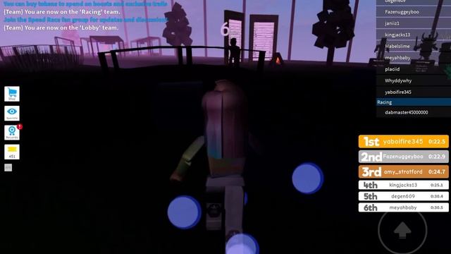 May May playing Speed Race (ROBLOX)? смотреть онлайн