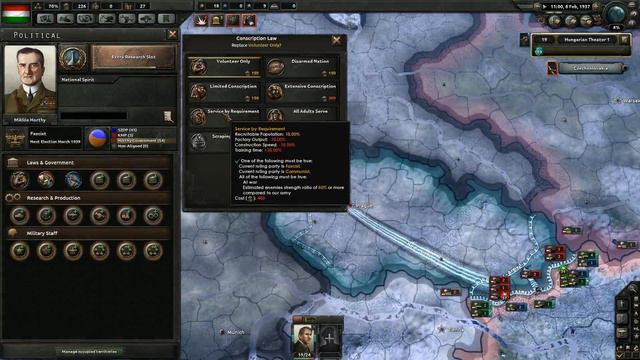 Let's Play Hearts of Iron 4 - Hungary - Undoing Trianon (Part 3) смотреть онлайн