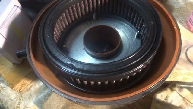 Воздушный фильтр с пропиткой в стандартную кастрюлю Урала. смотреть онлайн