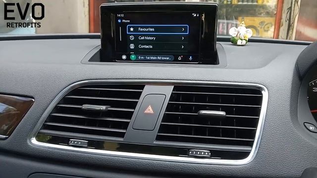 EVO FIT : 2019 Audi Q3 8U Model Apple Carplay & Android Auto Upgrade Demo смотреть онлайн