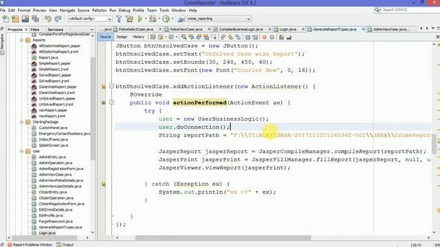 Display Jasper report By Java Code смотреть онлайн