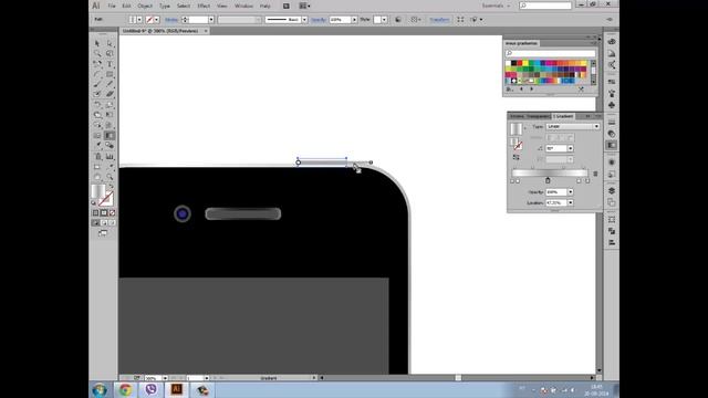 Adobe Illustrator tutorial Iphone 4 смотреть онлайн