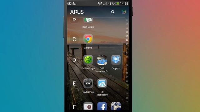 DesignDroid -  APUS Launcher легкий, быстрый, плавный для Android