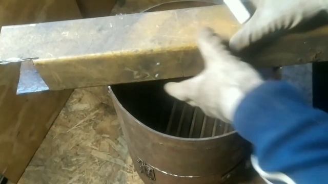 буржуйка економ кпп 200%.Manufacture of the stove смотреть онлайн