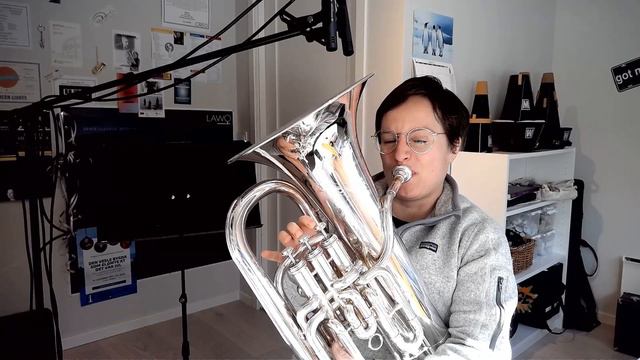 Marco Bordogni/Joannes Rochut: Etude no. 16 from 120 Melodious Etudes for Trombone смотреть онлайн