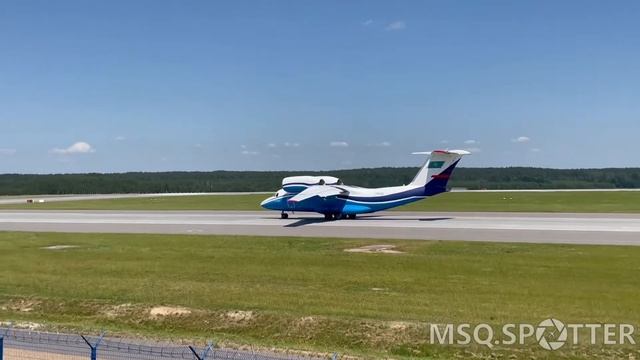 Антонов Ан-74 | Пограничная служба КНБ Казахстана | 74082 | UMMS/MSQ смотреть онлайн