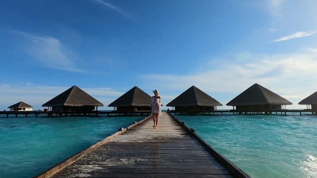 Сказочные Мальдивы Adaaran Club Rannalhi Resort. 3 часть (что на ужин, обзор острова) смотреть онлайн