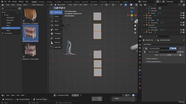 231 - Redistribute Curve Points