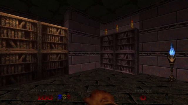 Doom 64 level 16, Blood Keep: 100% Secrets / plasma gun смотреть онлайн