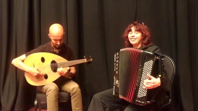 La cumparsita - Saad Jawad (Oud) & Viviane Arnoux (Accordion) смотреть онлайн