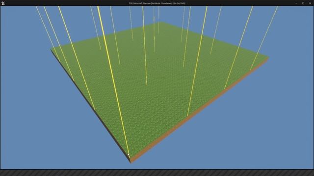 Minecraft in Unreal Engine 5 - Flatworld, Occlusion Culling and Optimization - Devlog Part 2 смотреть онлайн