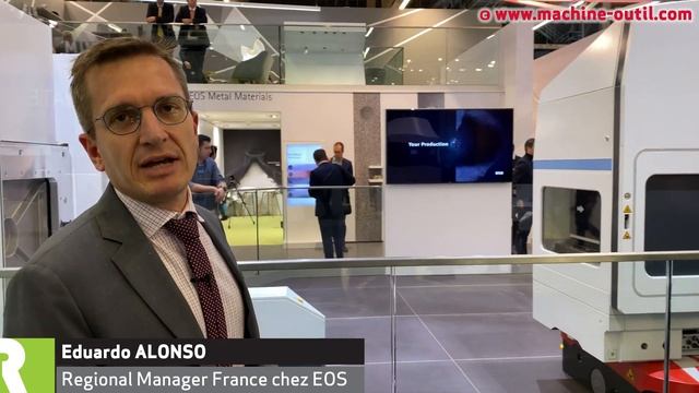 Automatisation en fabrication additive métallique chez EOS смотреть онлайн