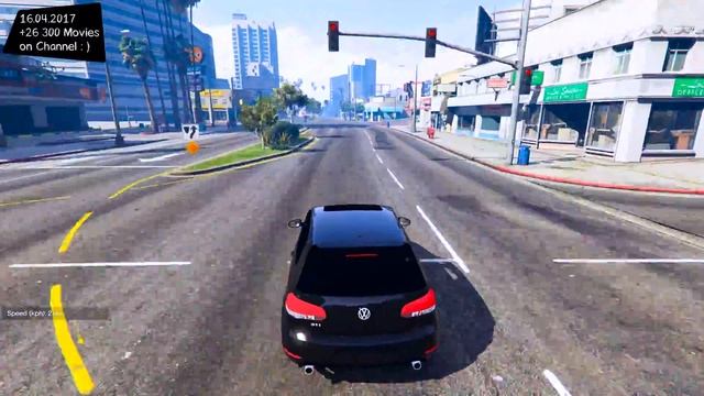 Volkswagen Golf MK6 GTI Edition 1.0 New ENB Top Speed Test GTA Mod _REVIEW смотреть онлайн