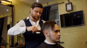 Стрижка Андеркат (Undercut) и 3 варианта укладки. Мужские стрижки.