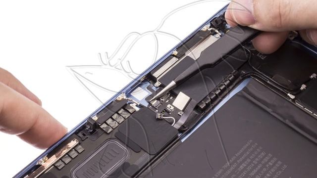 Guía del Apple iPad Air (2022) 5th gen WiFi, A2588: Cambiar altavoz superior смотреть онлайн