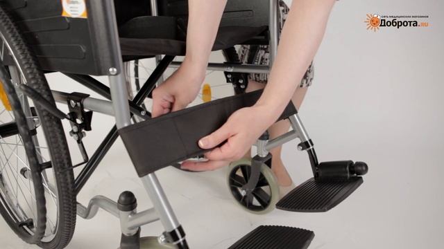 Видео-обзор инвалидного кресла-коляски Доброта Standart смотреть онлайн