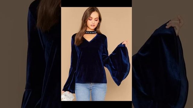 Velvet Top Design/Stylish &Trendy velvet Tops Design/Velvet Tops Designs Ideas смотреть онлайн