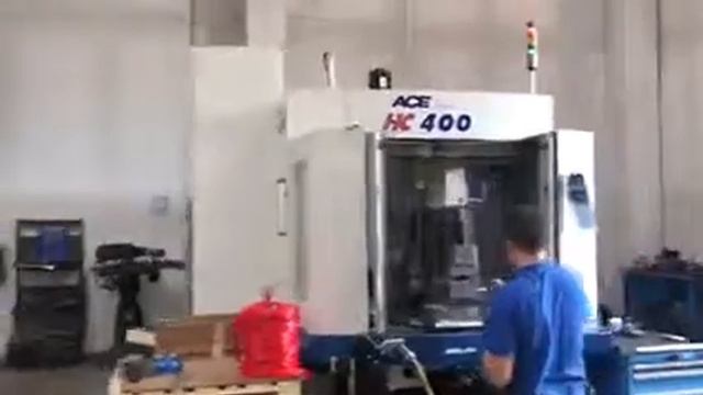 4051 = DAEWOO ACE HC 400 horizontal machining centre bearbeitung bewerking mach4metal смотреть онлайн