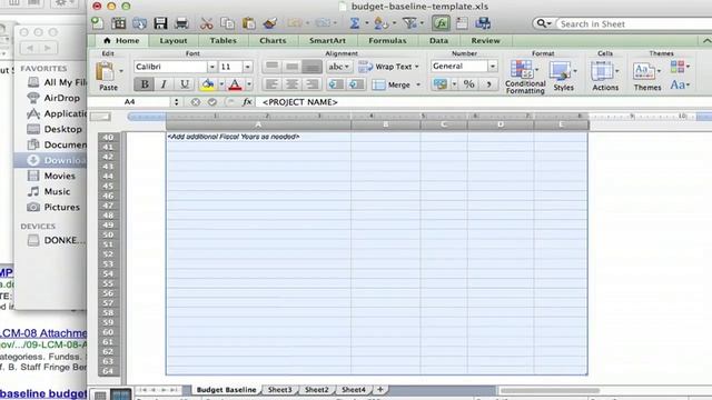 How to Create a Baseline Budget With Microsoft Word : Using MS Word смотреть онлайн