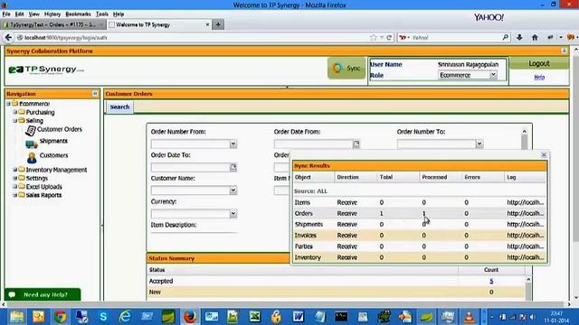 Customer Order Management using TPSynergy Ecommerce App смотреть онлайн