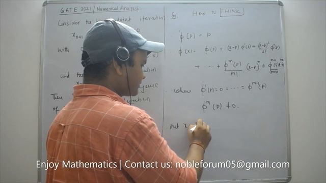 Order of Convergence of the Fixed-Point Iteration| GATE Mathematics 2021 Solution Numerical analysi смотреть онлайн