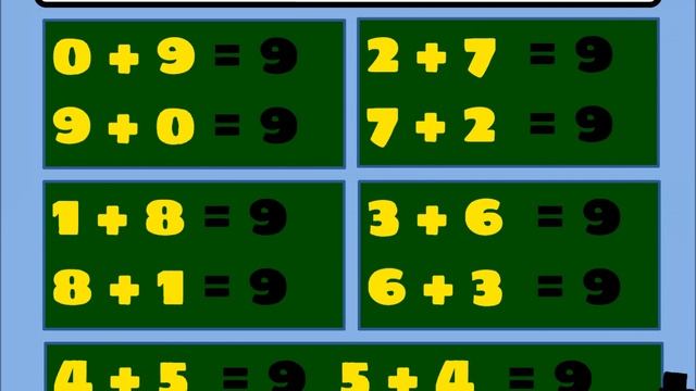 Addition Facts Sums to 10 - Let's Make 9 смотреть онлайн