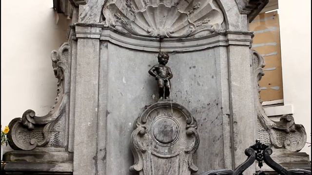 Manneken Pis Brussels Begium HD смотреть онлайн