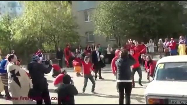 Флешмоб на свадьбе смотреть онлайн