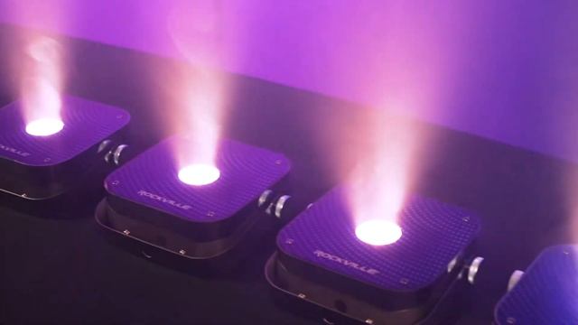 The Rockville 4 PACK MINI RF1 FOUR RGBWA+UV DJ/Party Wash Lights with a Bag and RF Long Range Remot смотреть онлайн