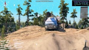 SPINTIRES - спинтайрес тест драйв Камаз  43 118 - Лучшие моды спинтайрес - обзор мода спин тирес