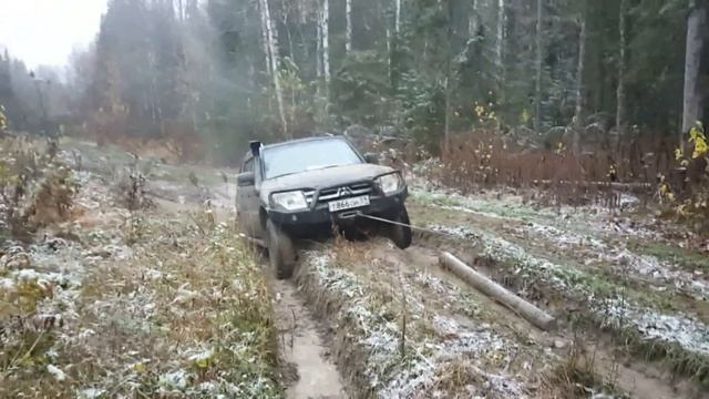 Тест лебёдки Electric Winch 12v 12000LBS смотреть онлайн