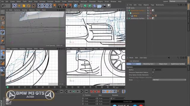 Modelling #4 [BMW M3 GTS]