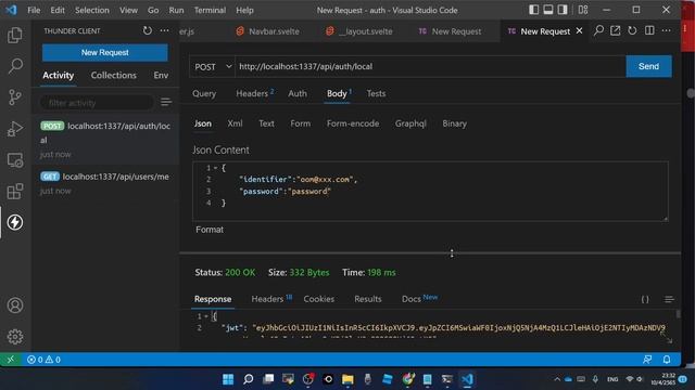 Full Stack Dev:JWT Authentication ด้วย SvelteKit смотреть онлайн