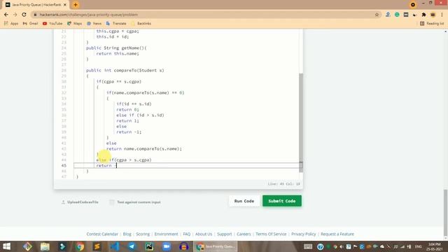HackerRank Java Priority Queue problem solution in Java | Java solutions | Programmingoneonone смотреть онлайн